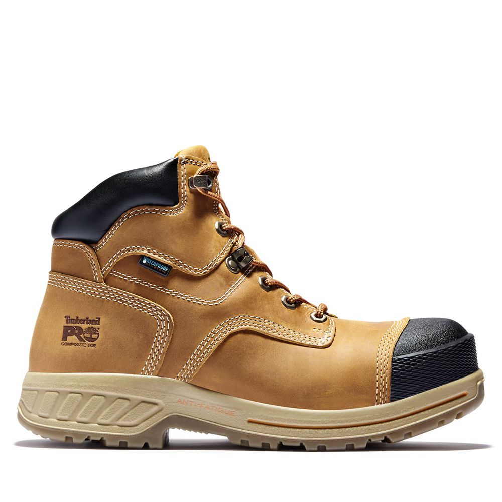 Timberland Mens Work Boots PRO® Endurance HD 6" Comp Toe - Brown/Black - India GX1037428